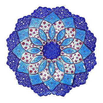 تصویر 3 از خرید بشقاب مینا کاری مسی + قیمت فروش استثنایی